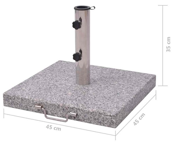 Stalak za suncobran 45 cm - Siva / N/A