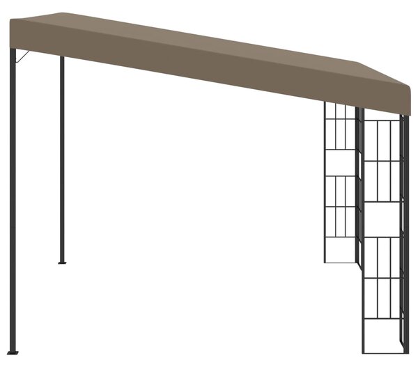 Zidna sjenica od tkanine 3 x 3 m smeđe-siva - Tupe / 3 x 3 m
