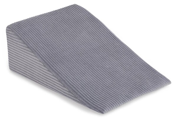 Plush Nest Igralište Suhi bazen 90x30 + trokut (+200 loptica: biserna, srebrna, svijetloplava), sivi