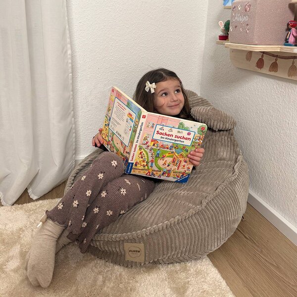 Plush Nest Fotelja Huggy Bear, 68x45, plava