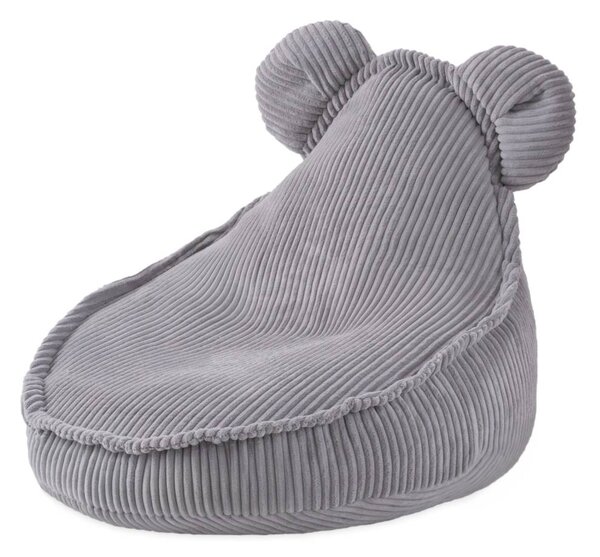 Plush Nest Fotelja Huggy Bear, 68x45, siva