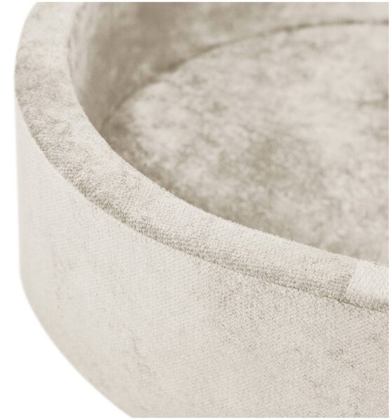 Plush Nest Suhi dječji bazen, 90x30 cm, okrugli, bež