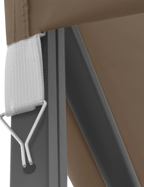 Sjenica 3 x 3 m smeđe-siva - Tupe / 3 x 3 m