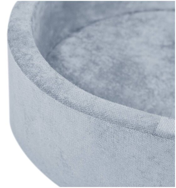 Plush Nest Suhi dječji bazen, 90x30 cm, okrugli, plavi