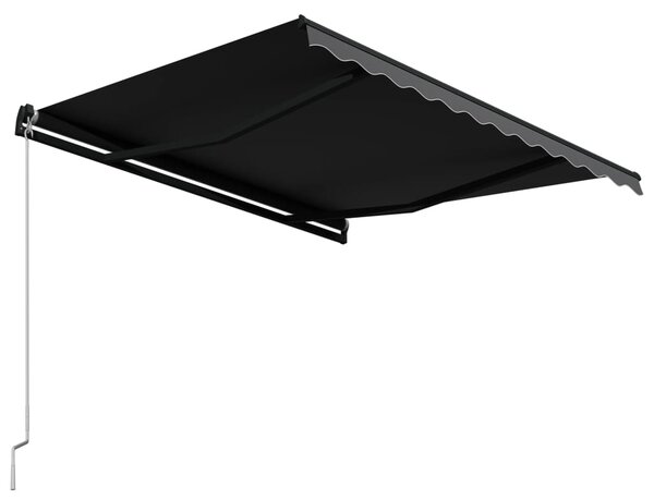 Tenda na ručno uvlačenje 300 x 250 cm antracit - Antracitno siva / 300 x 250 cm