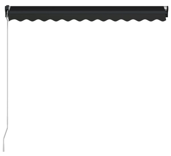 Tenda na ručno uvlačenje 300 x 250 cm antracit - Antracitno siva / 300 x 250 cm