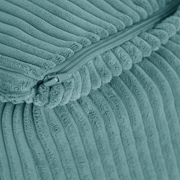 Plush Nest Puffy Square fotelja, 77x67x50, plava