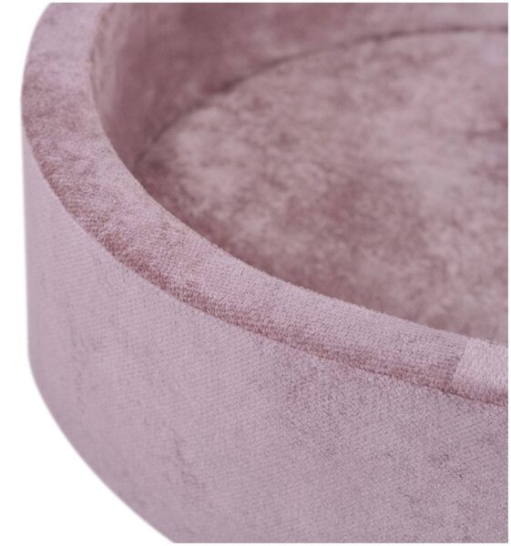 Plush Nest Suhi dječji bazen, 90x30 cm, okrugli, roza