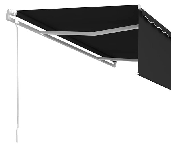 Automatska tenda na uvlačenje s roletom 5 x 3 m antracit - Antracitno siva / 5 x 3 m