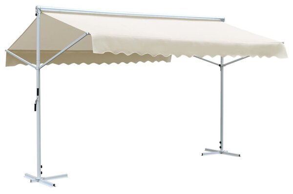 Samostojeća tenda 4 x 3 m krem - Krema / 4 x 3 m