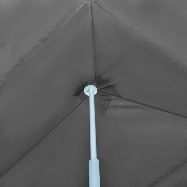 Sklopivi šator za zabave s 5 bočnih zidova 870x291x315 cm antracit - Antracitno siva / N/A