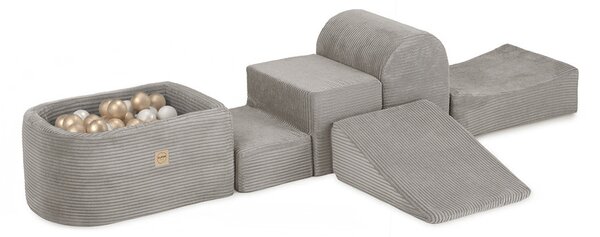Plush Nest pjenasti trokut za dječji suhi bazen, bež