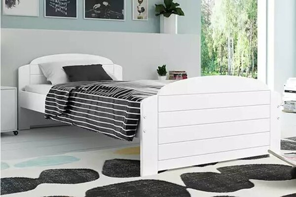 Dječji krevet Lili 90×200 s madracem - Bijela