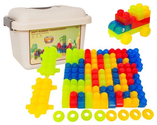 Set mekih gel kocki 82 dijela + kutija 12m+
