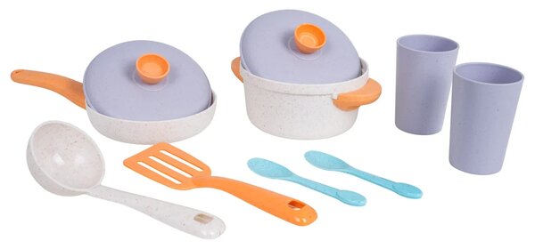 Set posuda od organskih materijala