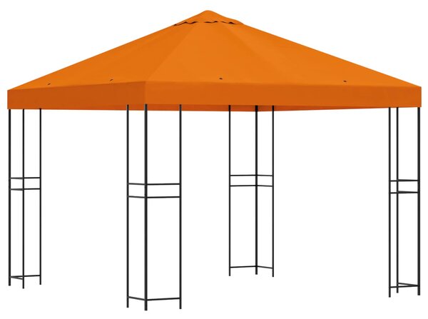 Gazebo 3 x 3 m Narančasta Poliester i čelik 190 gsm - Narančasta / 3 x 3 m