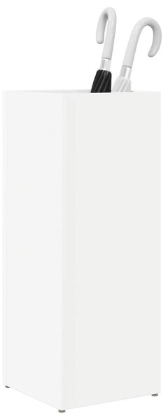 Stalak za kišobran Bijelo 25 x 24,5 x 64 cm Konstruirano drvo - Bijela / 25 x 24,5 x 64 cm