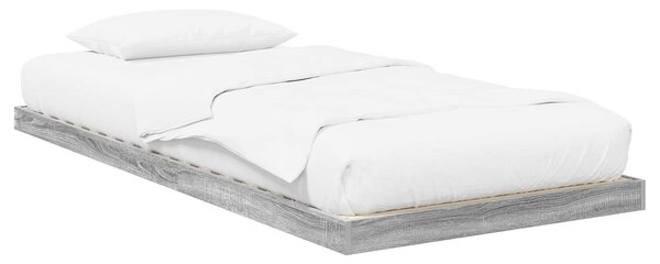 Krevet s daskama Sonoma 75 x 190 cm Konstruirano drvo - Smeđa / 75 x 190 cm