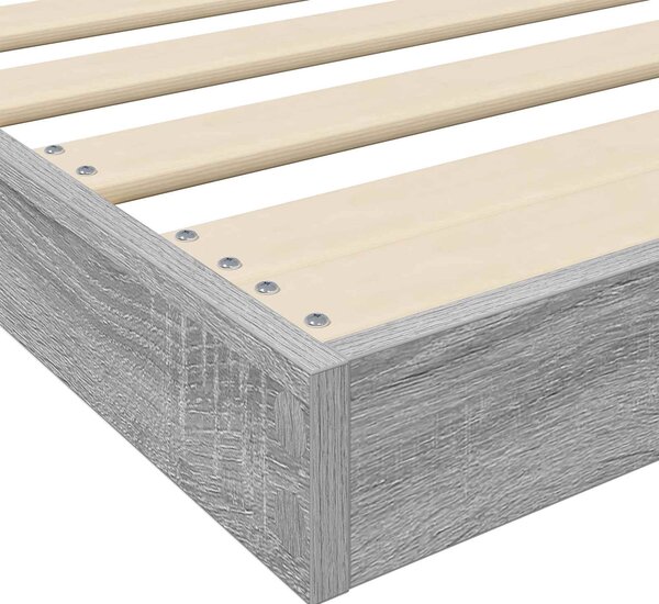 Krevet s daskama Sonoma 75 x 190 cm Konstruirano drvo - Smeđa / 75 x 190 cm