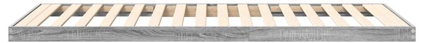 Krevet s daskama Sonoma 75 x 190 cm Konstruirano drvo - Smeđa / 75 x 190 cm