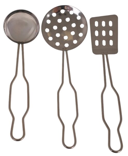Metalni set šarenih lonaca + pribor