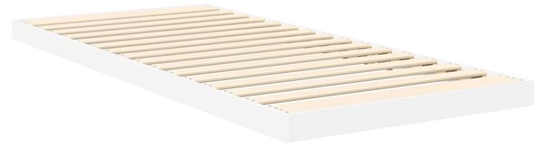 Krevet s daskama Bijelo 75 x 190 cm Konstruirano drvo - Bijela / 75 x 190 cm