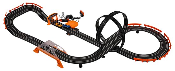 Trkaća staza TRACK MASTER s osvjetljenjem + pribor 615 cm