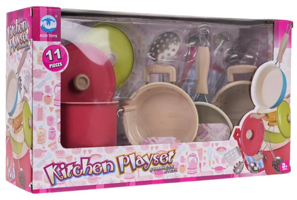 Set šarenih lonaca + pribor
