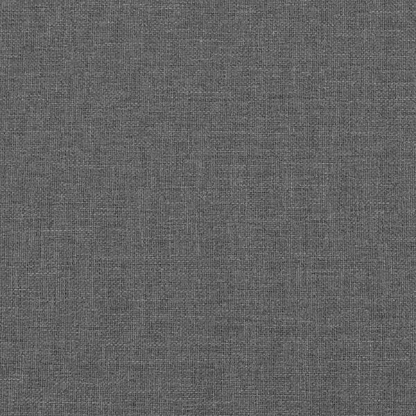 Kutni okvir kreveta s uzglavljem Tamno siva 80 cm x 200 cm - Siva / 80 cm x 200 cm