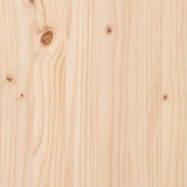 Krevet s daskama Prirodna 180 x 220 cm Čvrsto borovo drvo - Bež / 180 x 220 cm