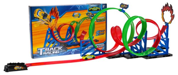 Brza petlja trkaća staza pull-back 3+