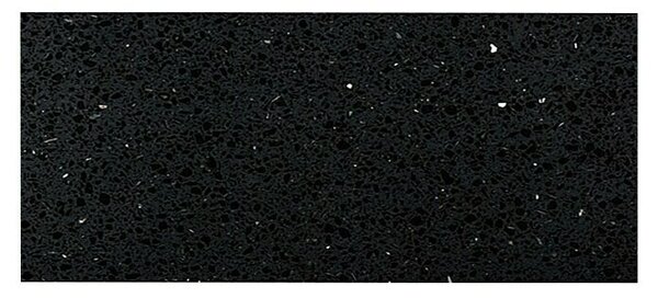 Pločica od kvarca (30 x 60 cm, Crne boje, Sjaj)