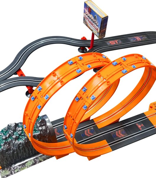 MEGA trkaća staza RACER 1:43 s RC autićima 6+