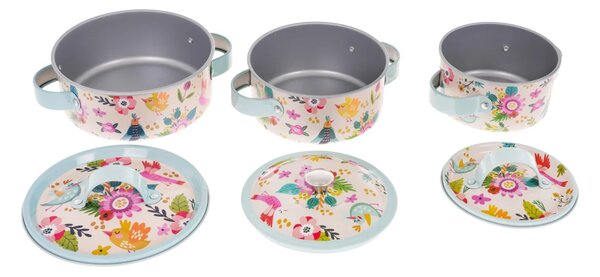 Set aluminijskih lonaca za djecu 3+ 10 dijelova