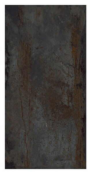 Porculanska pločica Flatiron (60 x 120 cm, Crne boje, Mat)