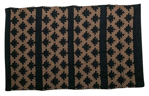 Kupaonski tepih (50 x 80 cm, Crno-smeđe boje)