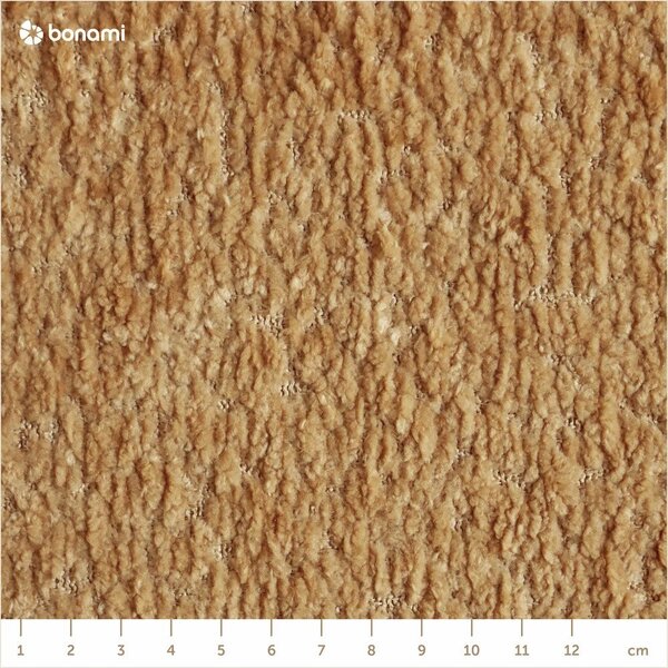 Senf žuti tapecirani bračni krevet s podnicom 180x200 cm Noira Slim – Bonami Selection