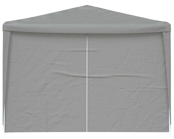 Šator za zabave 900 x 300 x 255 cm Svjetlosiva PE i čelik - Siva / 900 x 300 x 255 cm