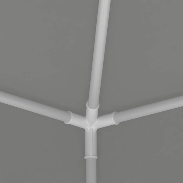 Šator za zabave Svijetlo siva 250 x 250 x 240 cm PE i čelik - Siva / 250 x 250 x 240 cm