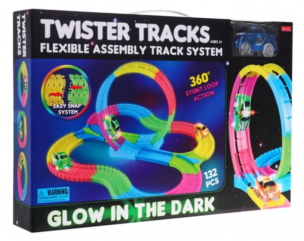 Fluorescentna staza 132 dijela LED auto 3+