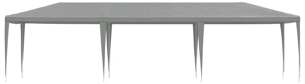 Šator za zabave Svijetlo siva 900 x 300 x 255 cm PE i čelik - Siva / 900 x 300 x 255 cm