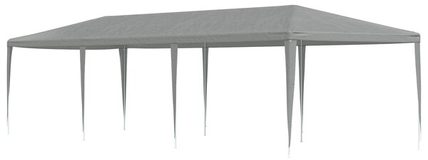 Šator za zabave Svijetlo siva 900 x 300 x 255 cm PE i čelik - Siva / 900 x 300 x 255 cm