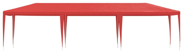 Šator za zabave Crvena 900 x 300 x 255 cm PE i čelik - Crvena / 900 x 300 x 255 cm