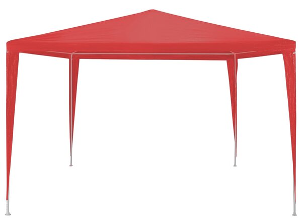 Šator za zabave Crvena 300 x 300 x 255 cm PE i čelik - Crvena / 300 x 300 x 255 cm