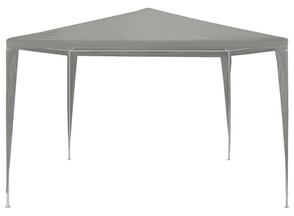 Šator za zabave Svijetlo siva 300 x 300 x 255 cm PE i čelik - Siva / 300 x 300 x 255 cm