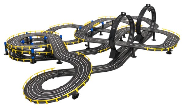 Trkaća staza R/C 1:43 s 2 autića na daljinsko