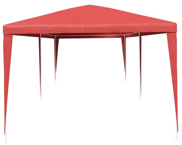 Šator za zabave Crvena 600 x 300 x 255 cm PE i čelik - Crvena / 600 x 300 x 255 cm