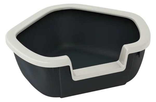 Ferplast WC za mačke Dama kutni 57,5x51,5x22 cm