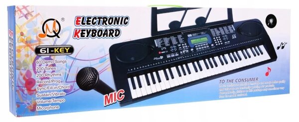 Klavijatura 61 tipka MQ-6159UFB metronom USB 5+