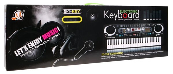 Klavijatura 54 tipka srebrna MQ-824USB 5+